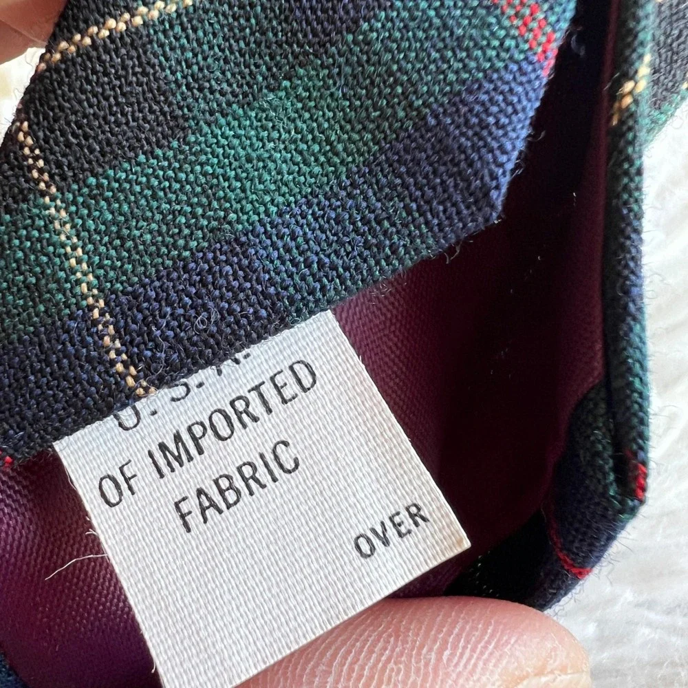 Pendleton Plaid Clan Mackenzie Modern Tartan 100% Wool Made in USA Outlander